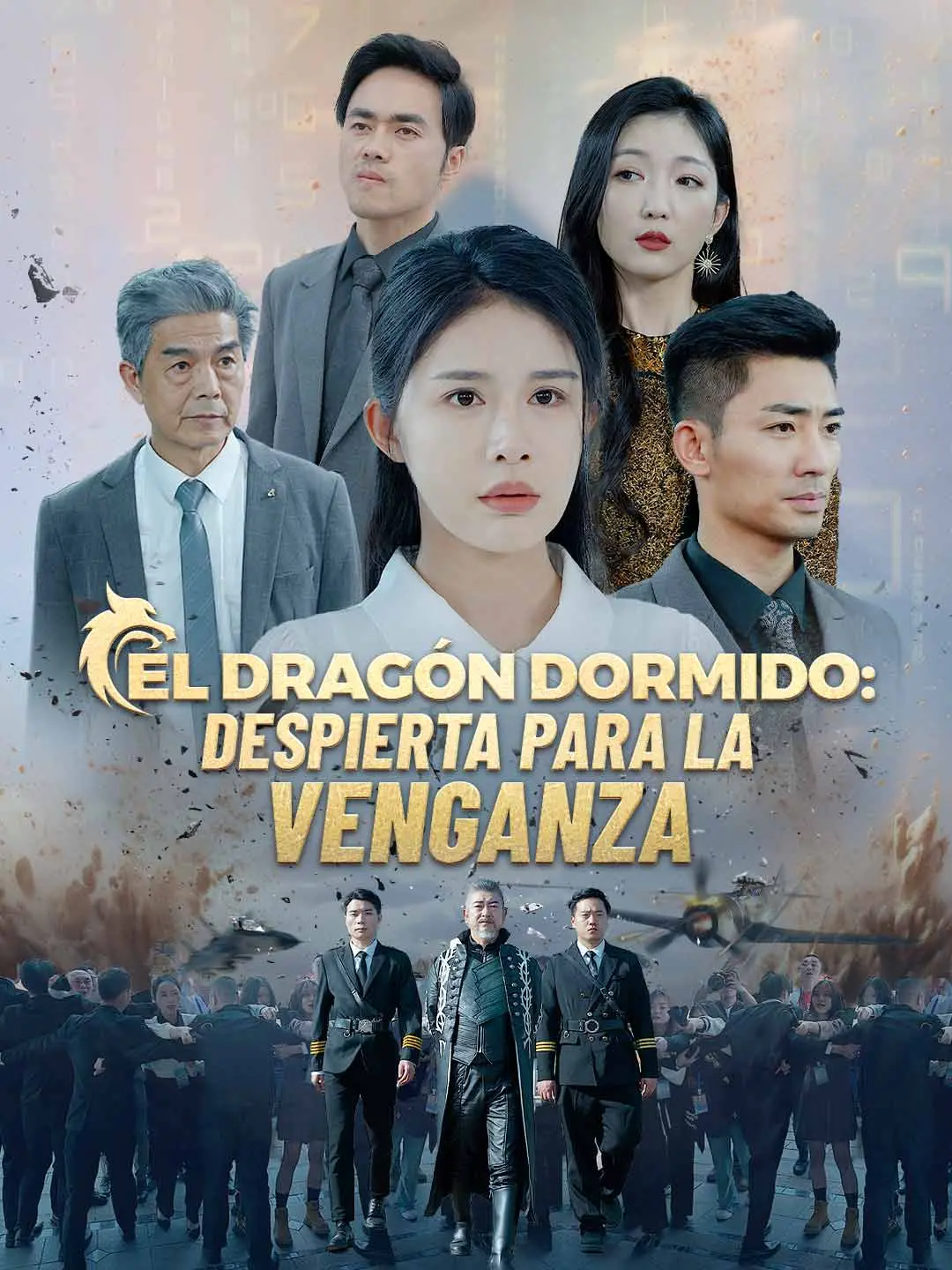 Capa da minissérie El dragón dormido: despierta para la venganza