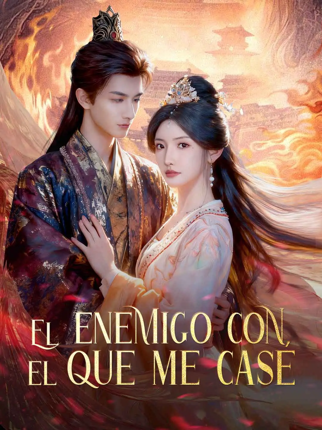 Portada de la miniserie El enemigo con el que me casé