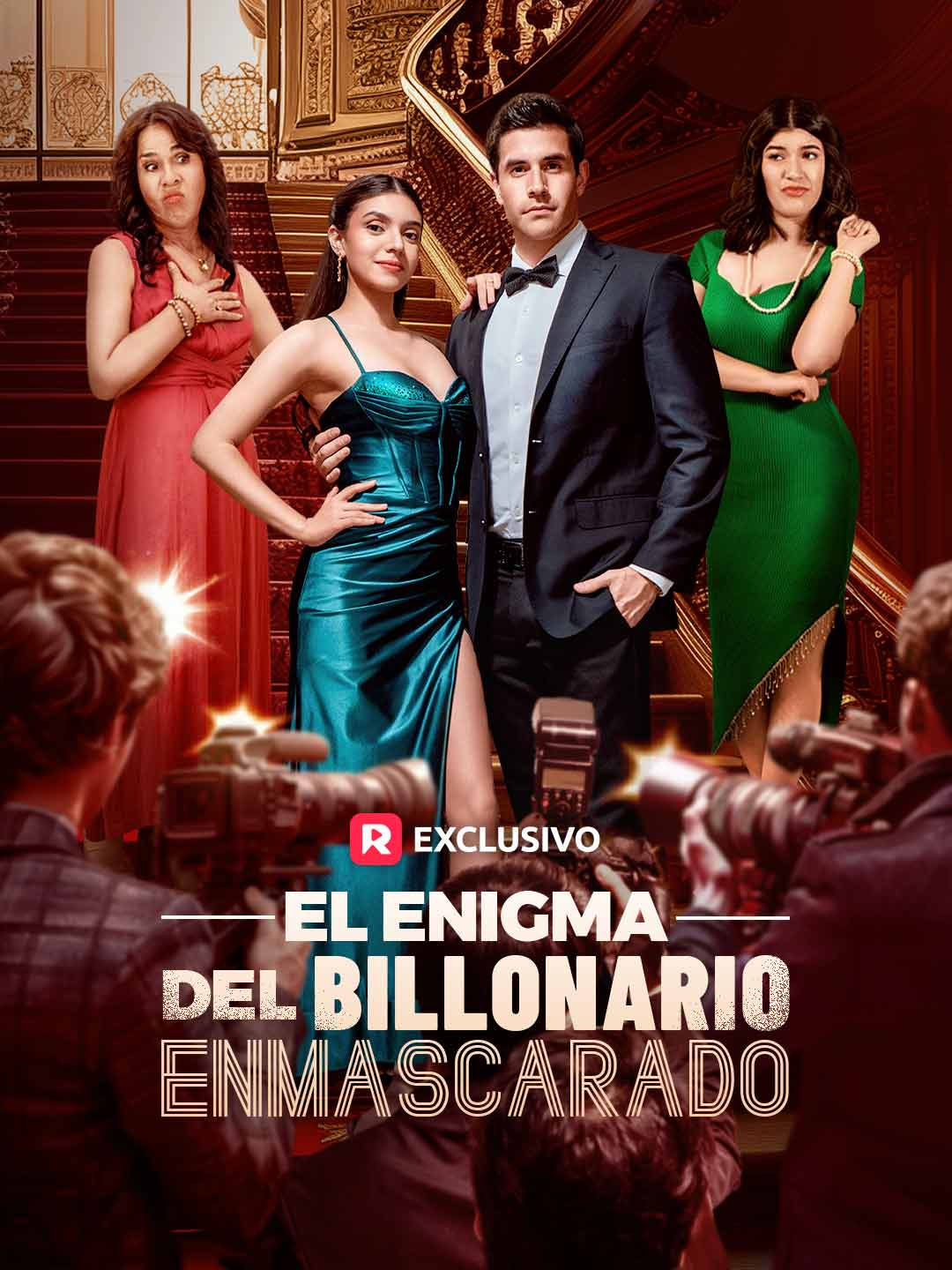 Portada de la miniserie El Enigma del Billonario Enmascarado