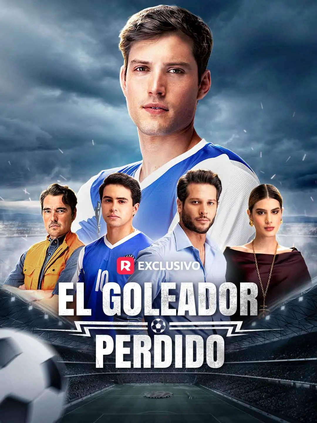 Capa da minissérie El Goleador Perdido