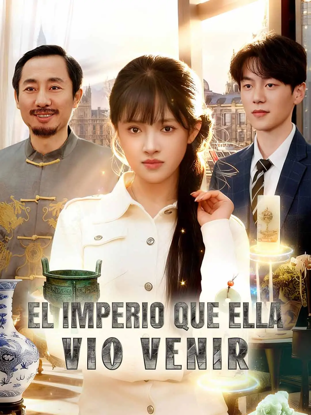 Portada de la miniserie El imperio que ella vio venir