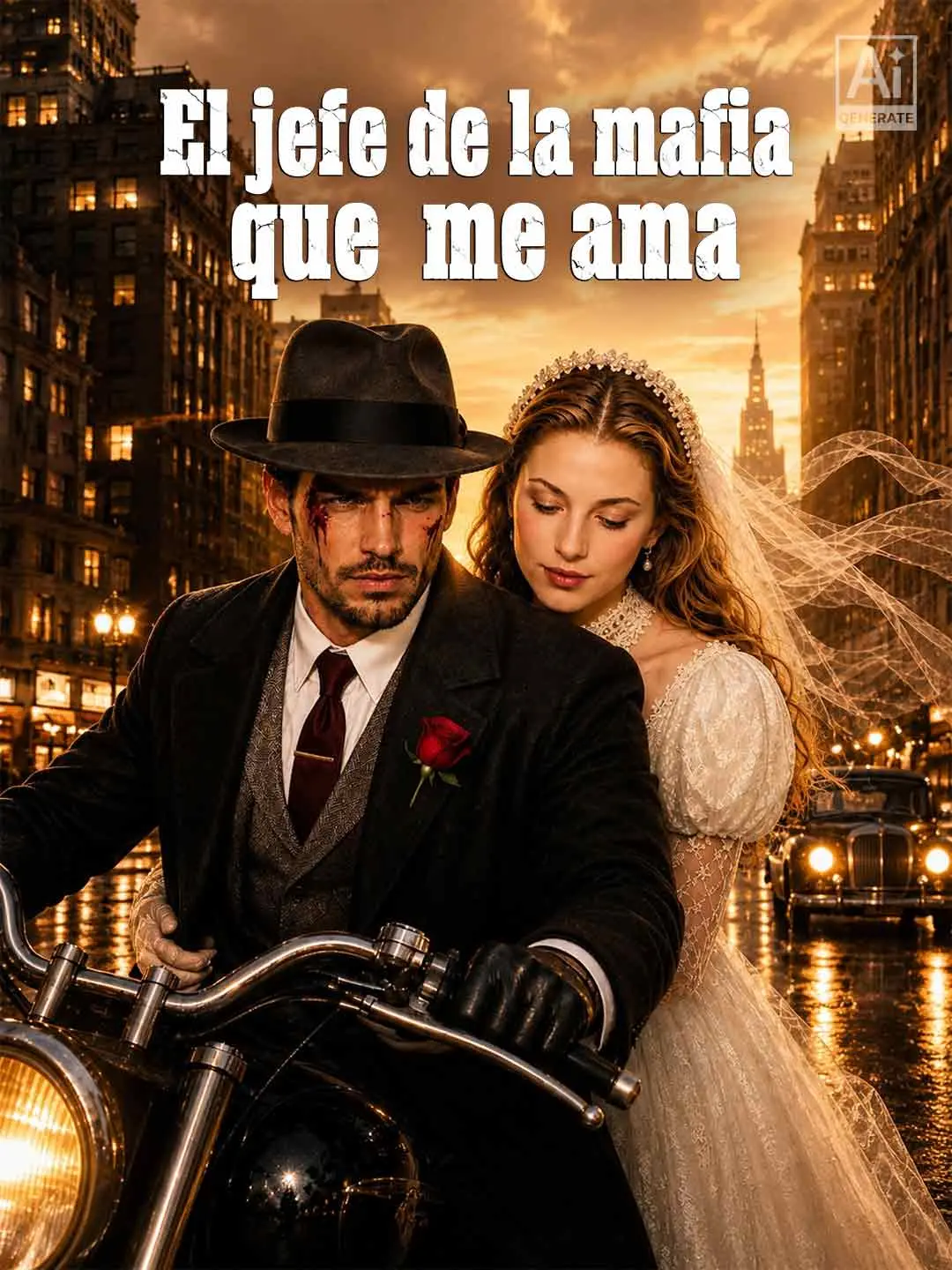 Portada de la miniserie El jefe de la mafia que me ama