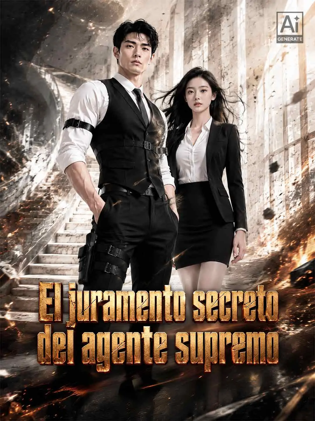 Portada de la miniserie El juramento secreto del agente supremo
