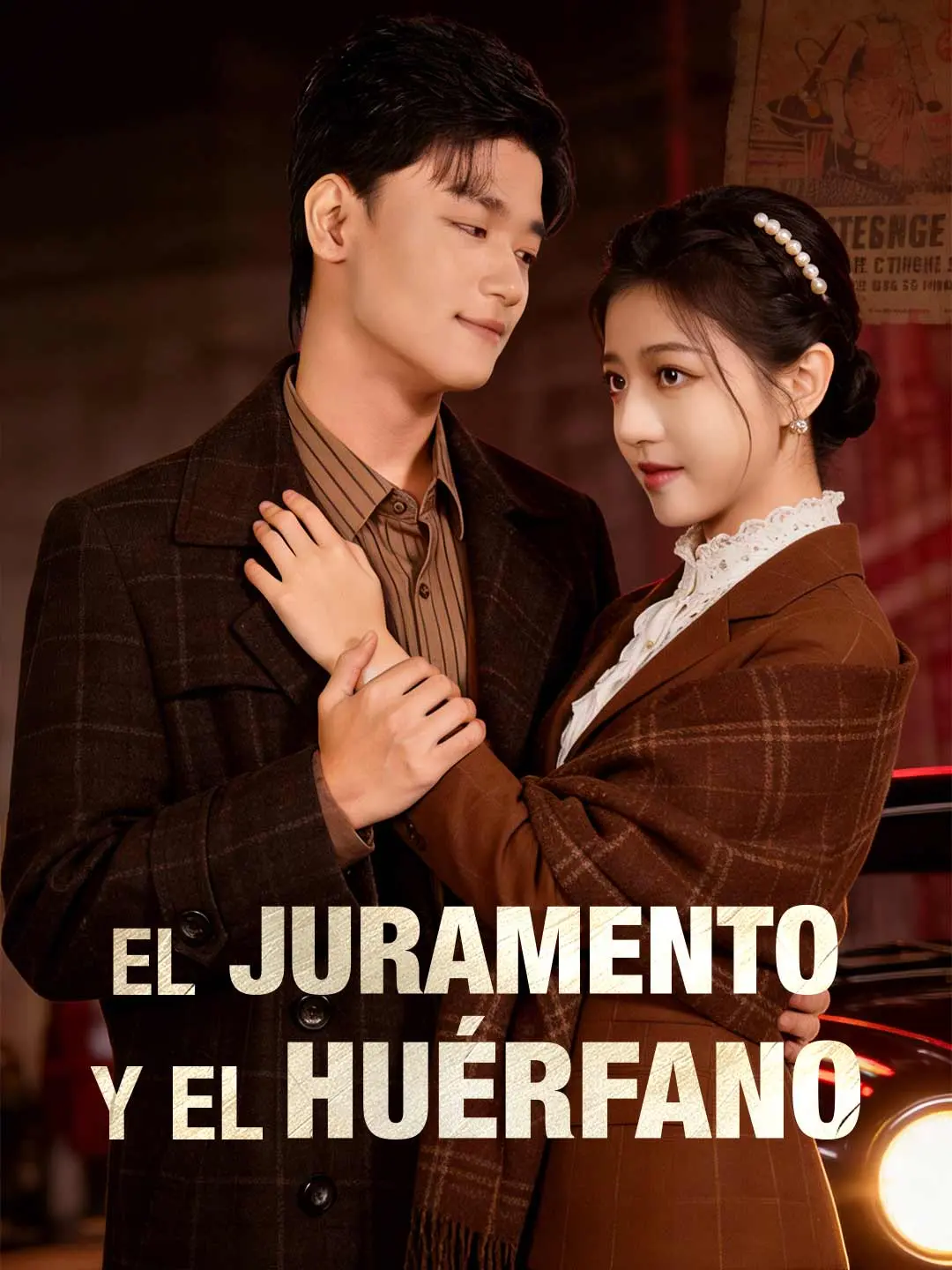 Capa da minissérie El juramento y el huérfano