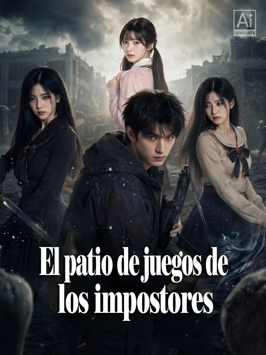 Portada de la miniserie El patio de juegos de los impostores