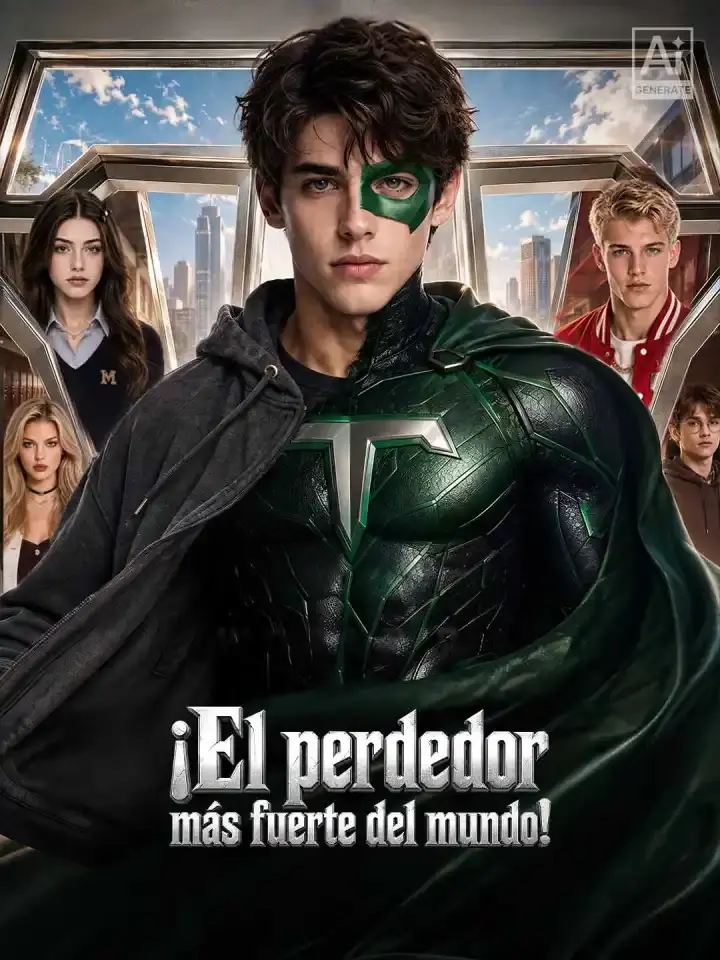 Portada de la miniserie ¡El perdedor más fuerte del mundo!