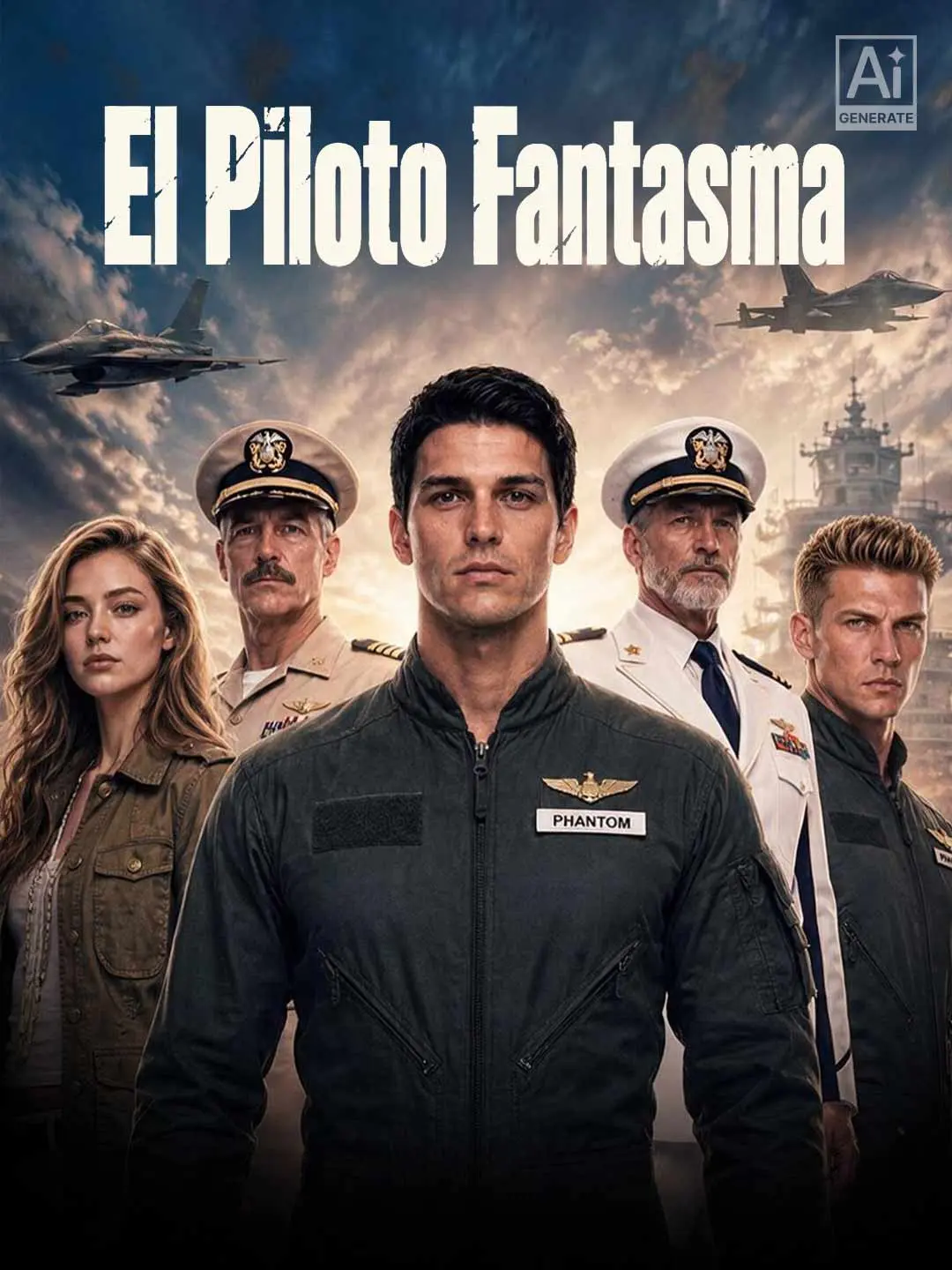 Portada de la miniserie El piloto fantasma