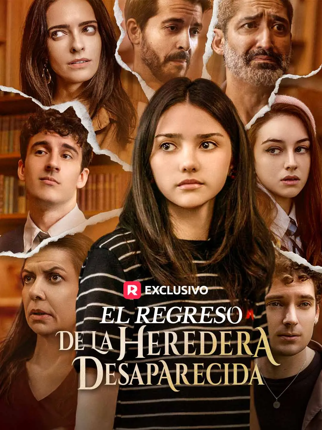 Capa da minissérie El Regreso de la Heredera Desaparecida