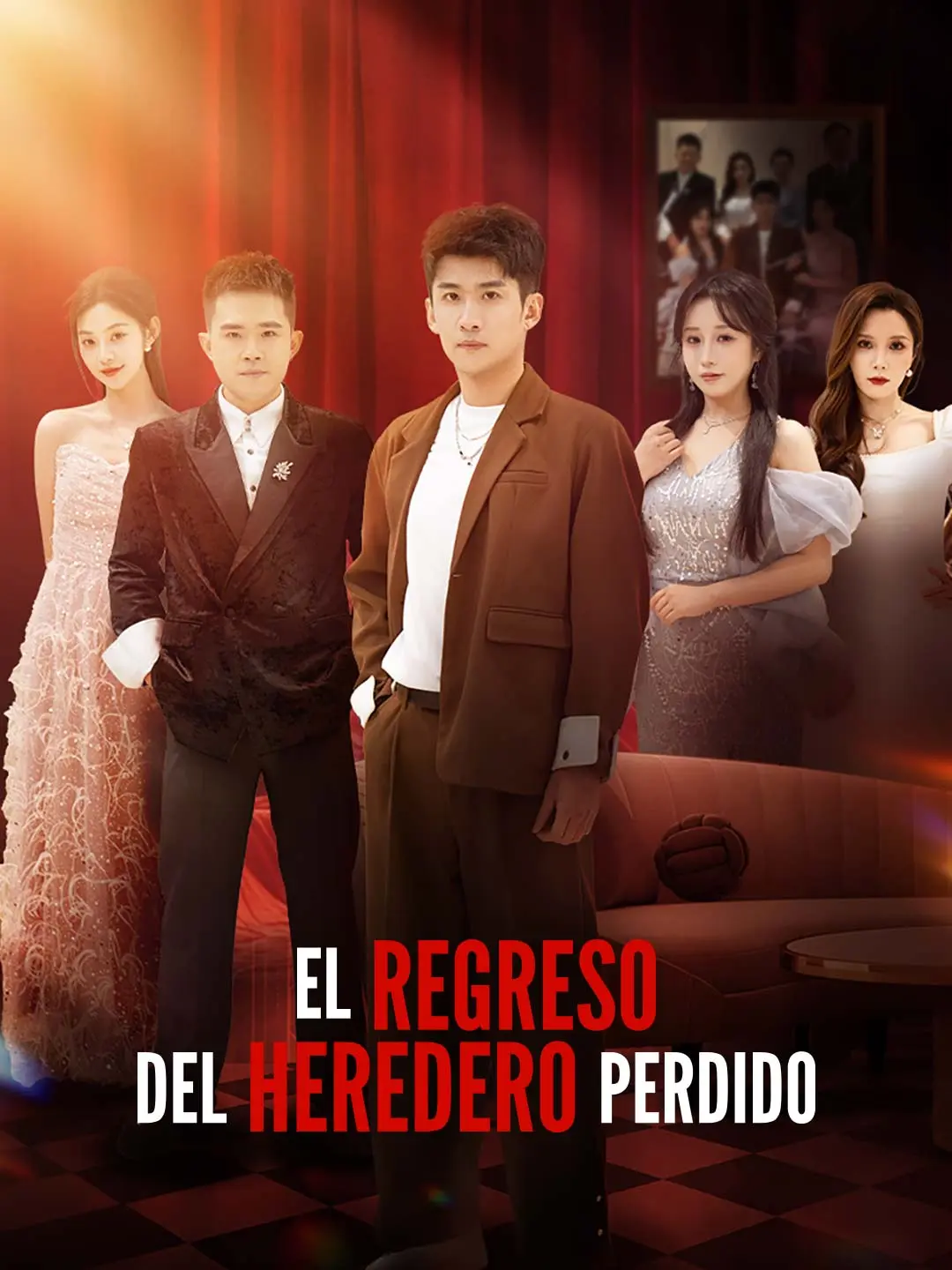 Portada de la miniserie El regreso del heredero perdido