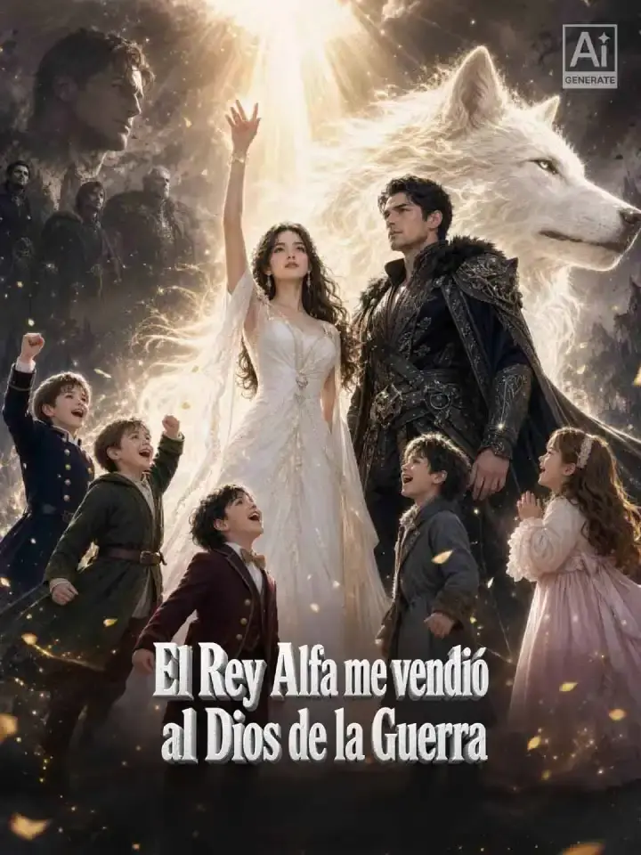 Portada de la miniserie El Rey Alfa me vendió al Dios de la Guerra