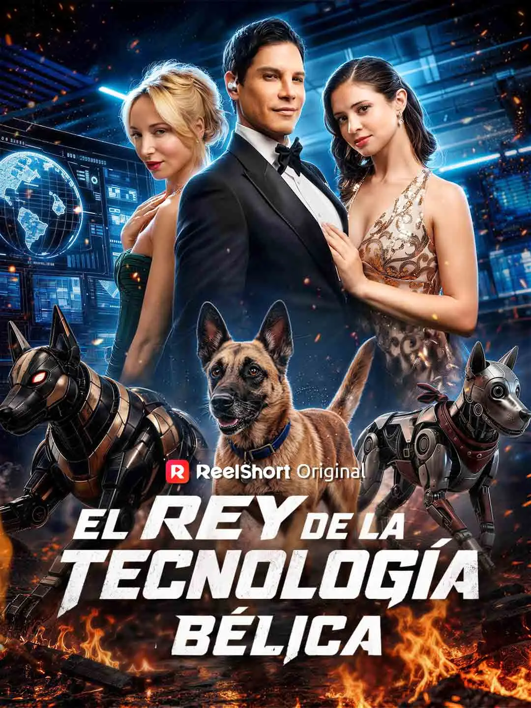 Capa da minissérie El rey de la tecnología bélica