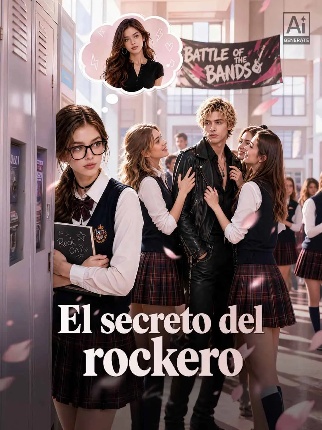 Portada de la miniserie El secreto del rockero