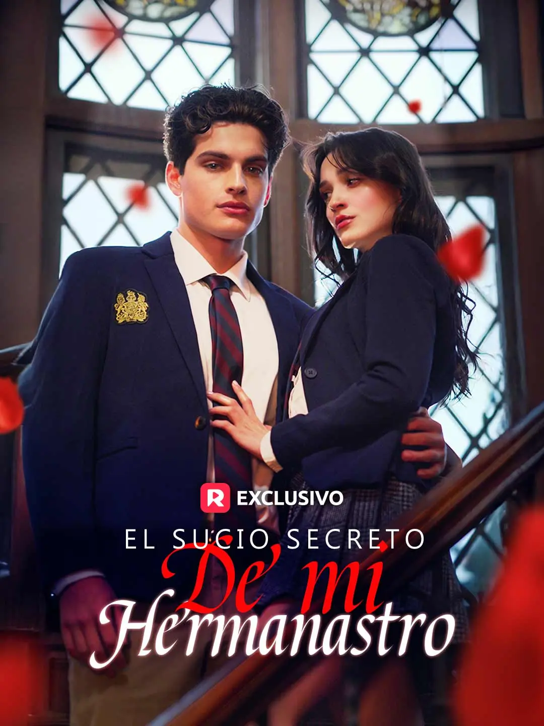 Portada de la miniserie El Sucio Secreto de mi Hermanastro