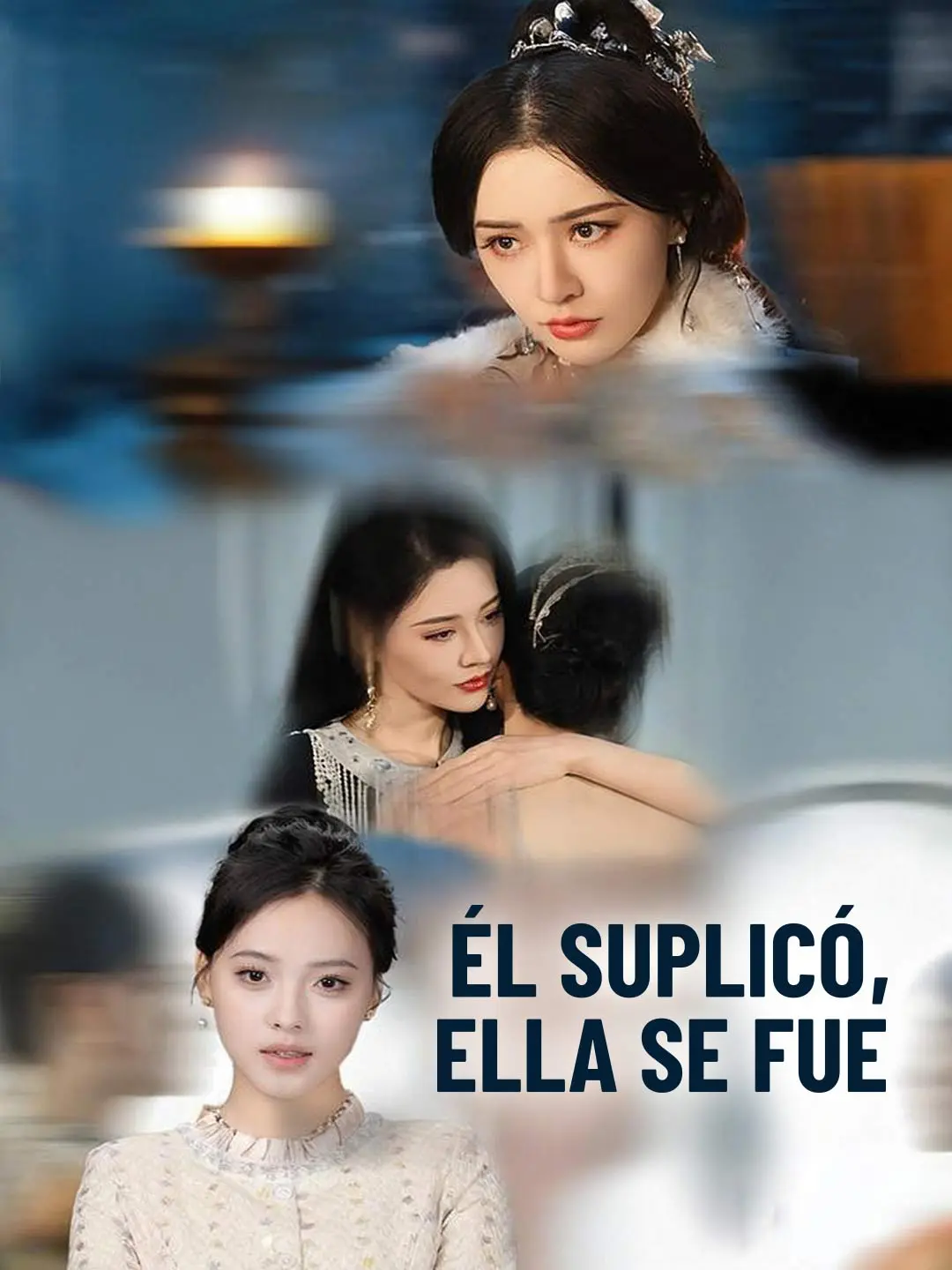 Portada de la miniserie Él suplicó, ella se fue