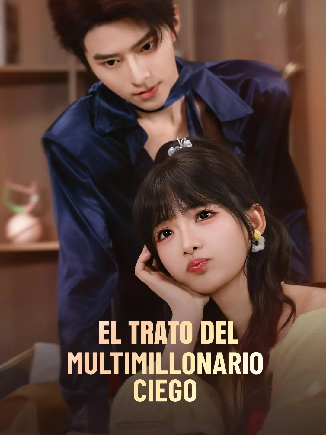 Portada de la miniserie El trato del multimillonario ciego