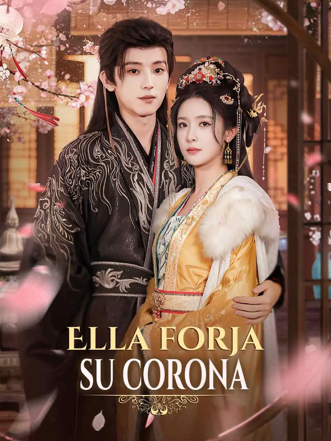 Portada de la miniserie Ella forja su corona