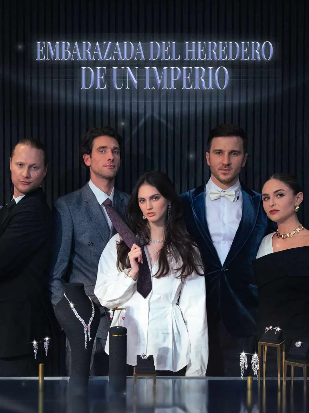 Portada de la miniserie Embarazada del heredero de un imperio