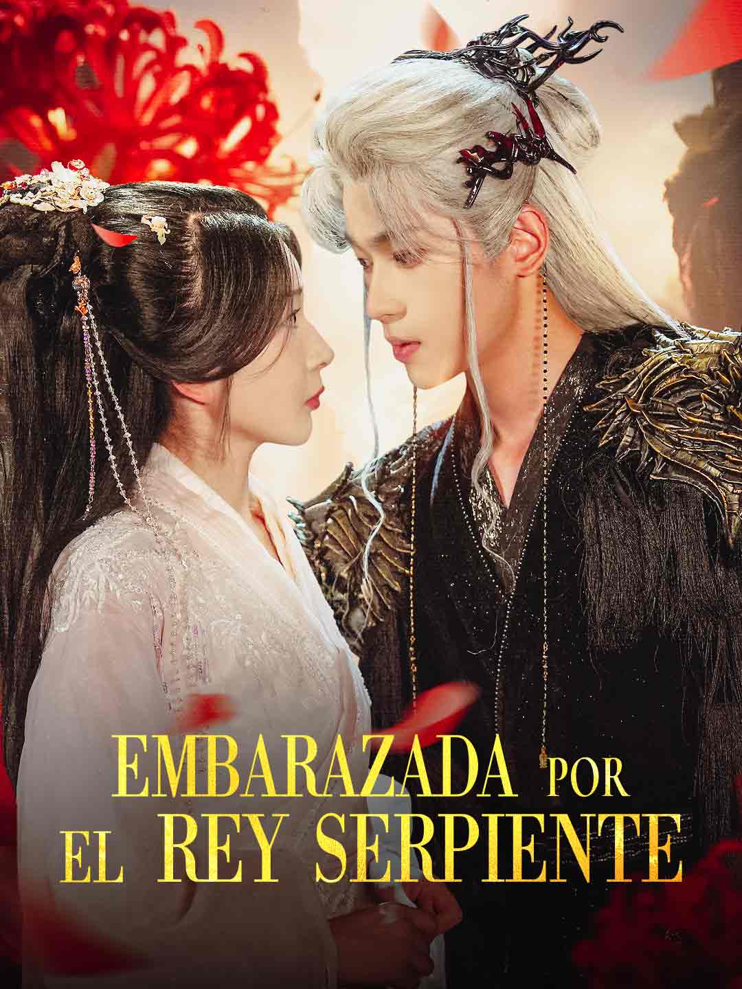 Portada de la miniserie Embarazada por el Rey Serpiente