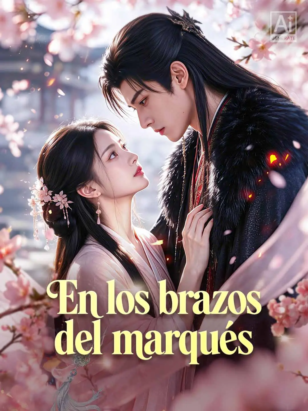 Portada de la miniserie En los brazos del marqués