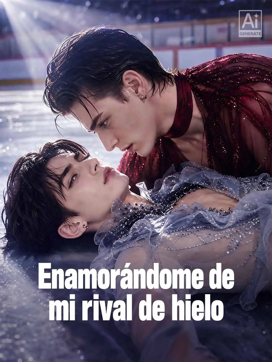 Capa da minissérie Enamorándome de mi rival de hielo