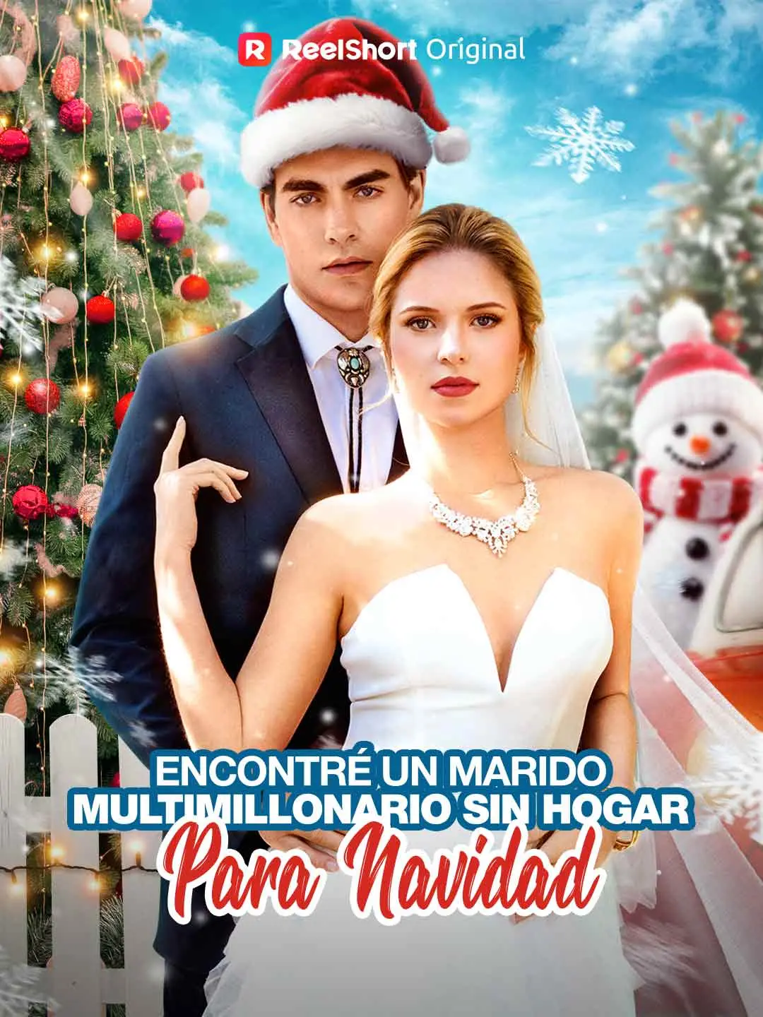 Portada de la miniserie Encontré un Marido Multimillonario Sin Hogar para Navidad