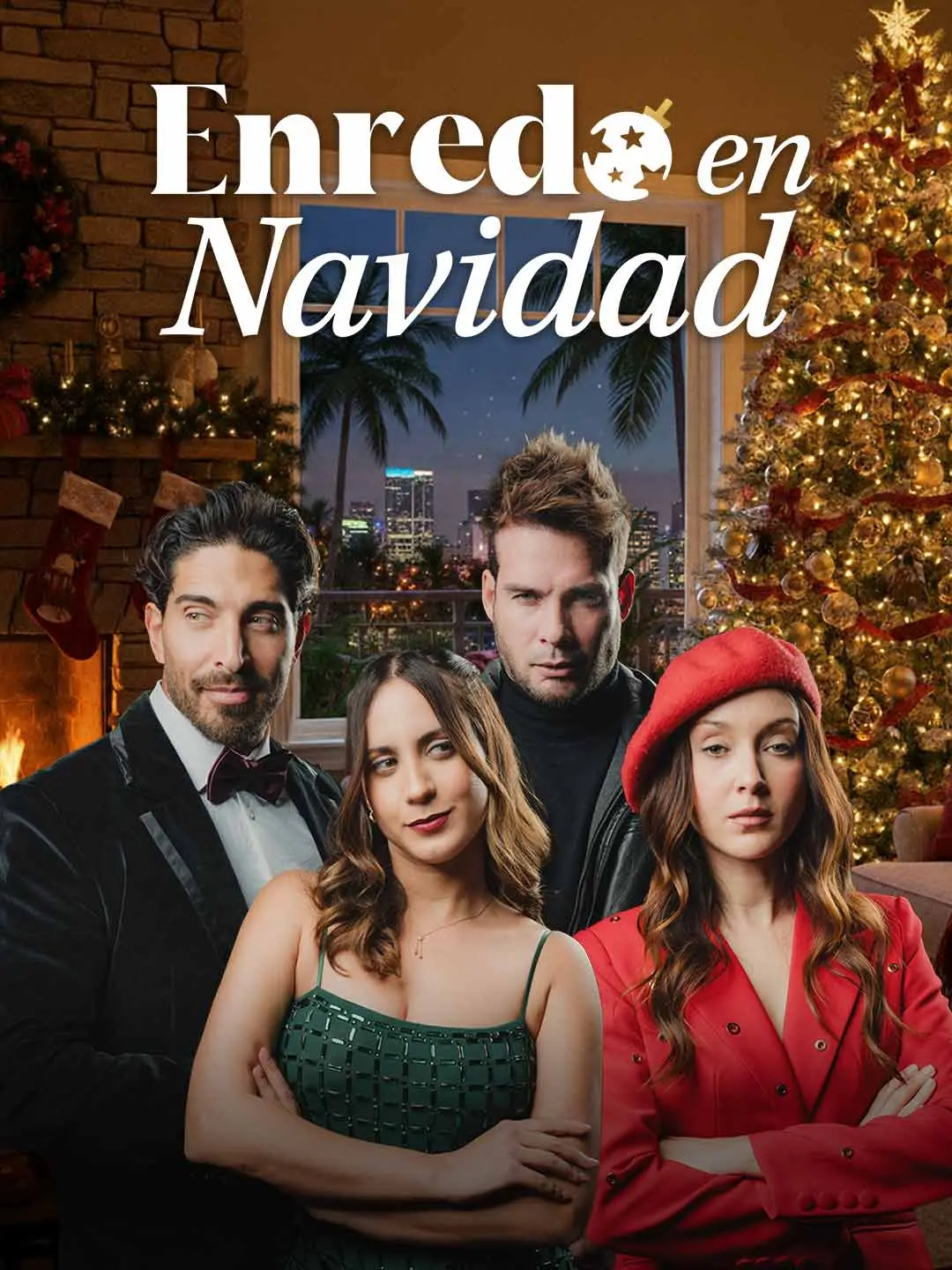 Portada de la miniserie Enredo en Navidad