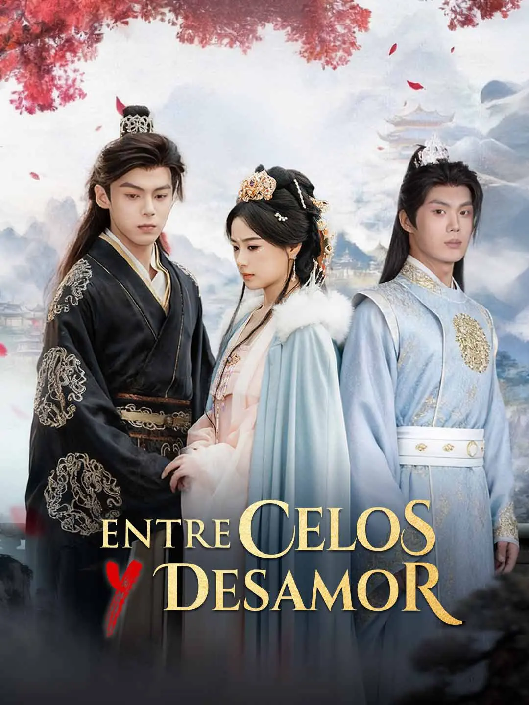 Portada de la miniserie Entre celos y desamor