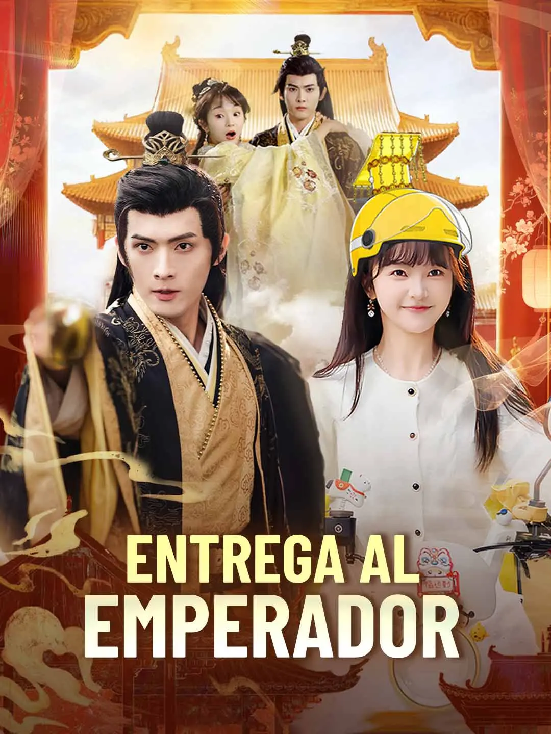 Portada de la miniserie Entrega al emperador