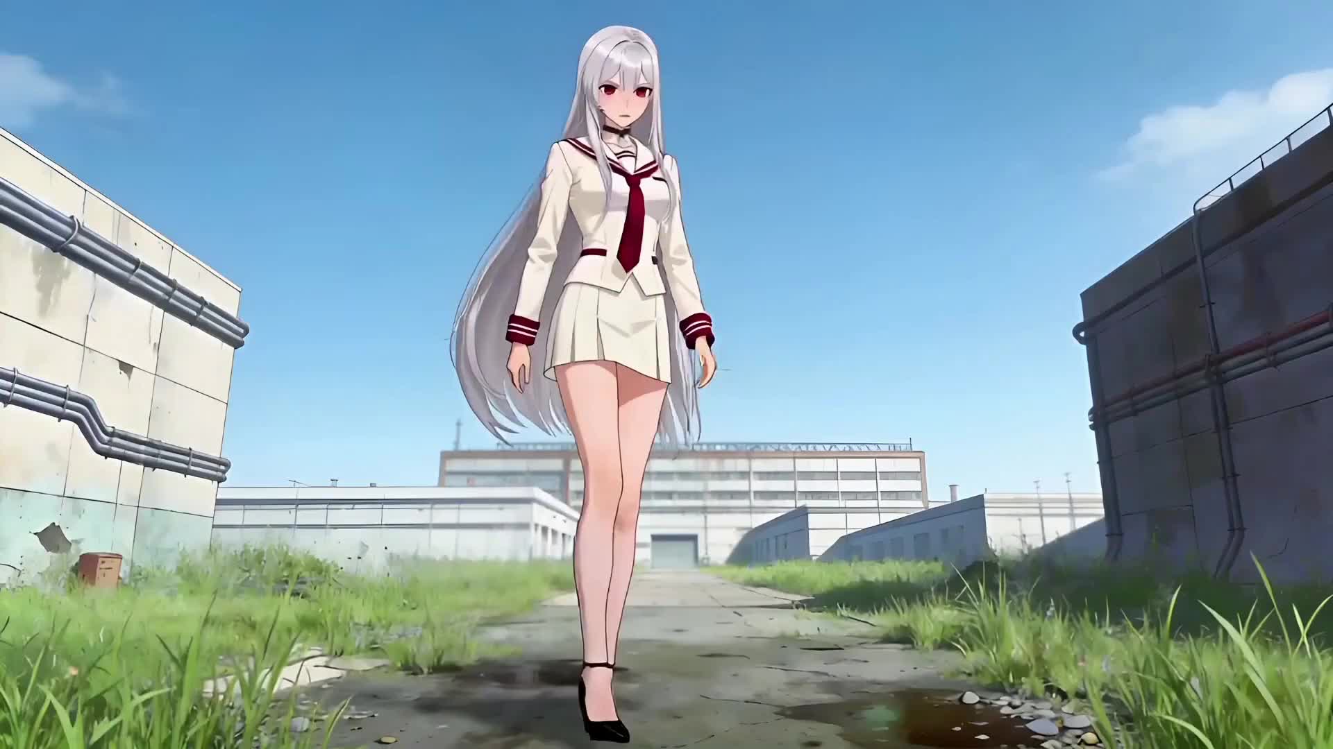 Episodio 36 de Era de chicas mecha: la belleza fría pide mejoras de noche