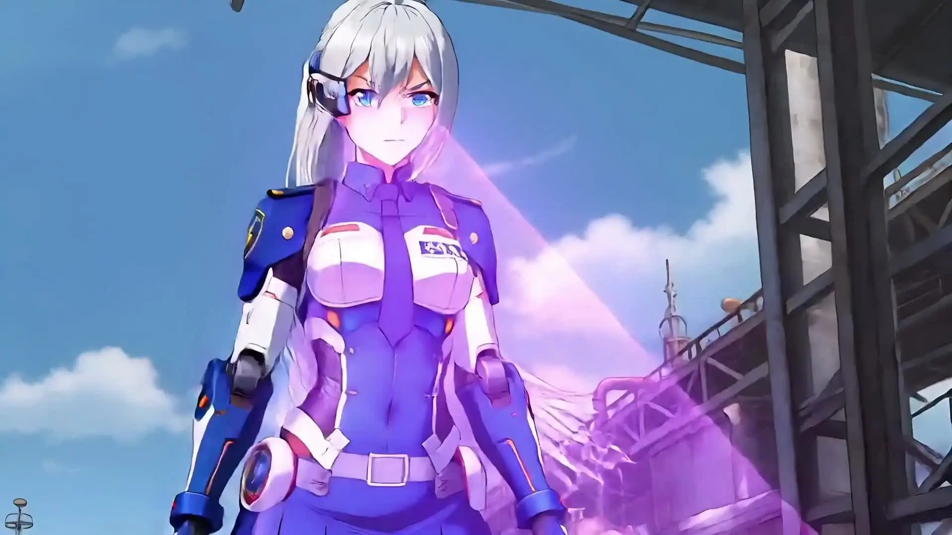 Episodio 44 de Era de chicas mecha: la belleza fría pide mejoras de noche