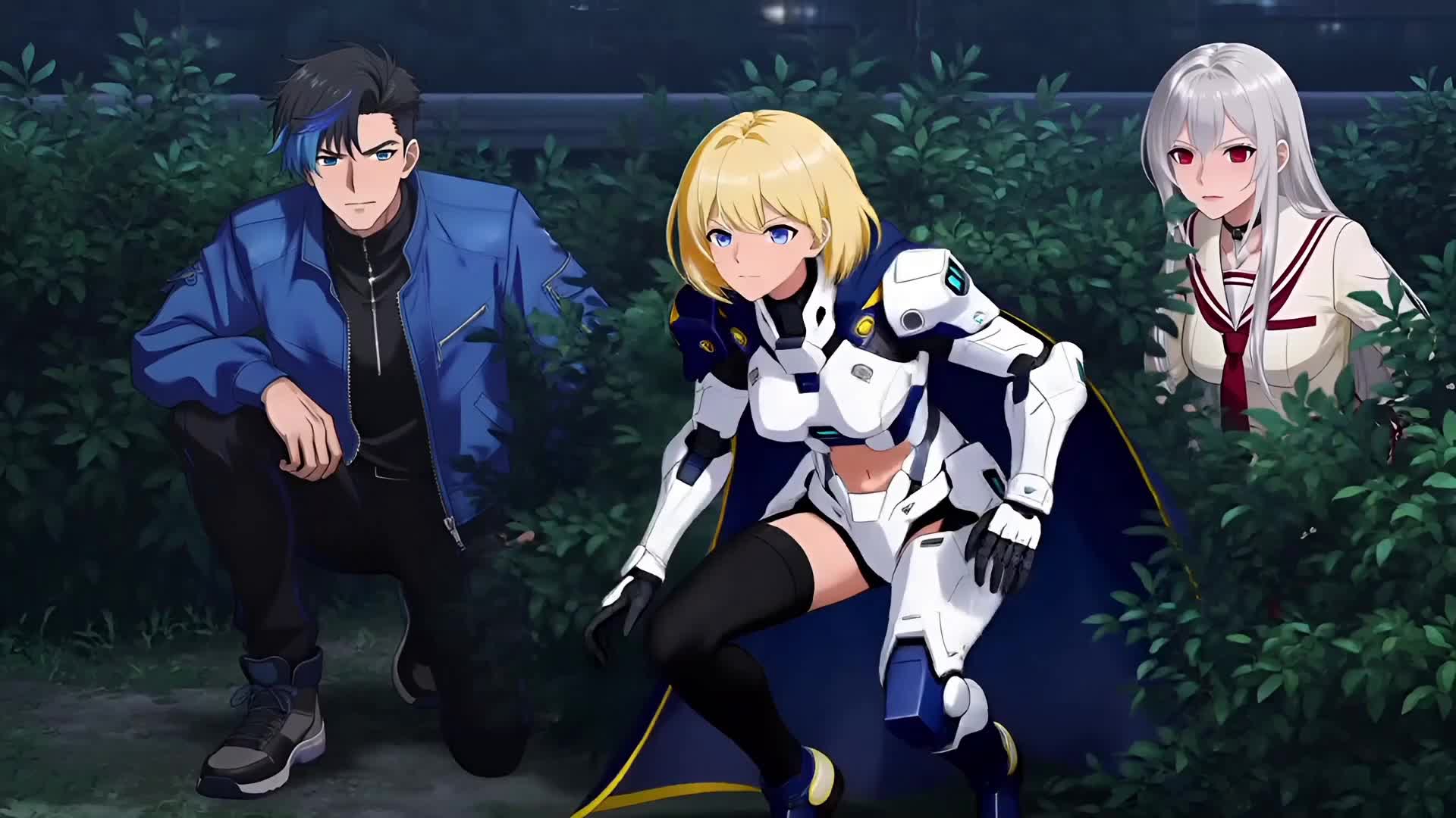 Episodio 49 de Era de chicas mecha: la belleza fría pide mejoras de noche