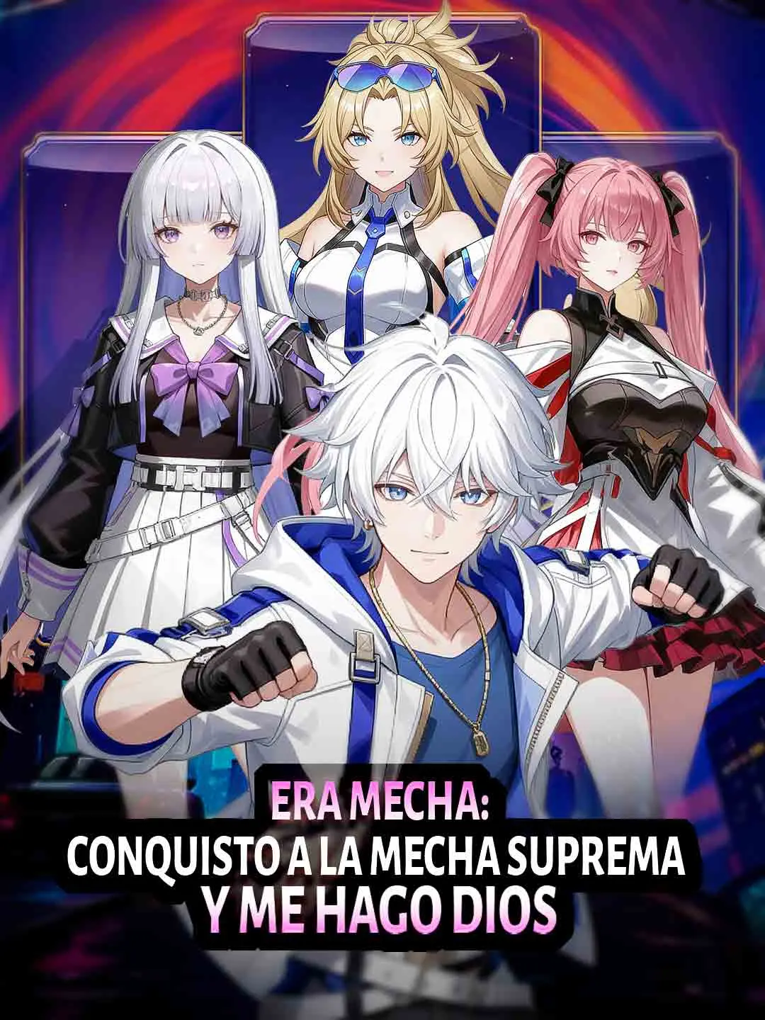 Portada de la miniserie Era mecha: conquisto a la mecha suprema y me hago dios