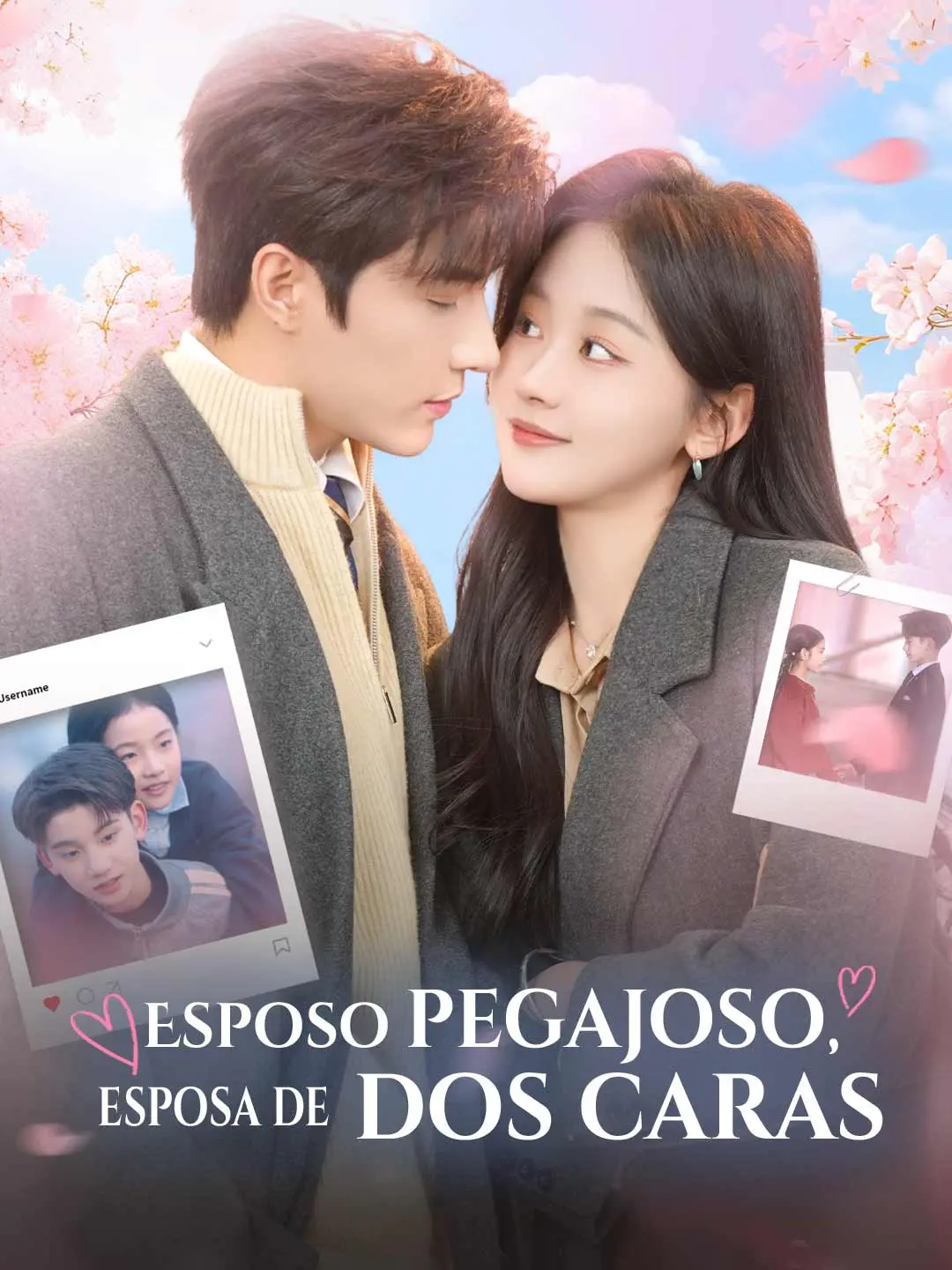 Portada de la miniserie Esposo pegajoso, esposa de dos caras