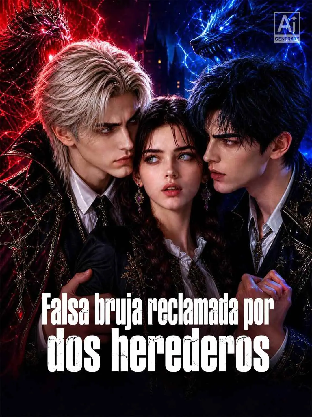 Portada de la miniserie Falsa bruja reclamada por dos herederos