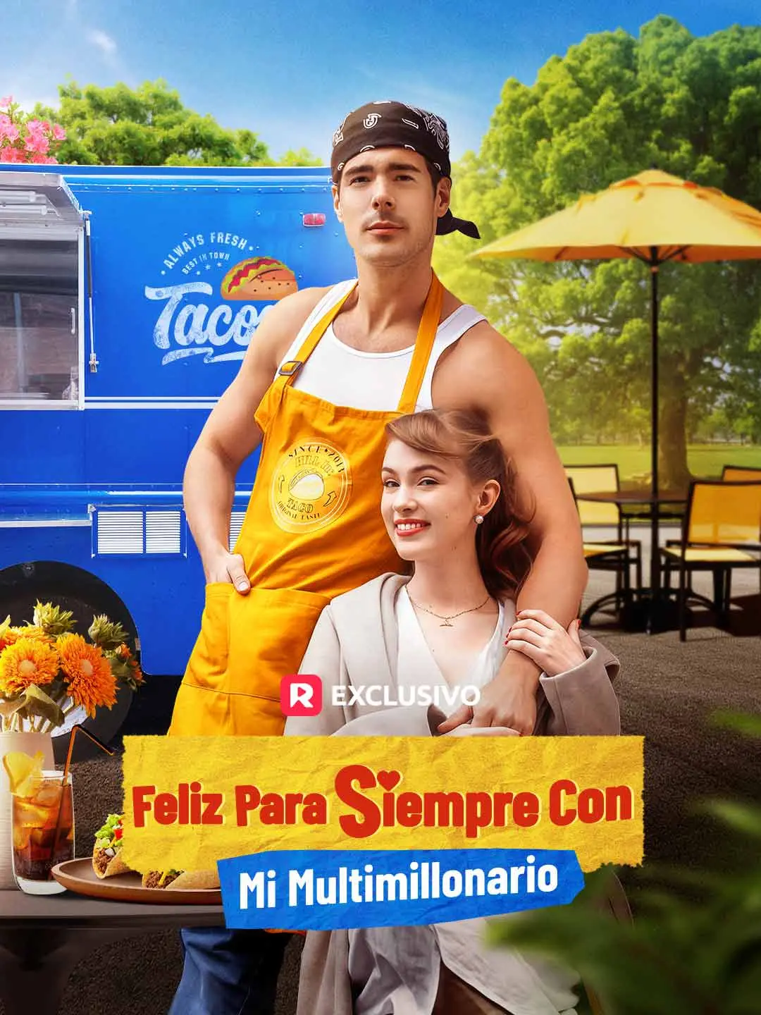 Capa da minissérie Feliz Para Siempre Con Mi Multimillonario