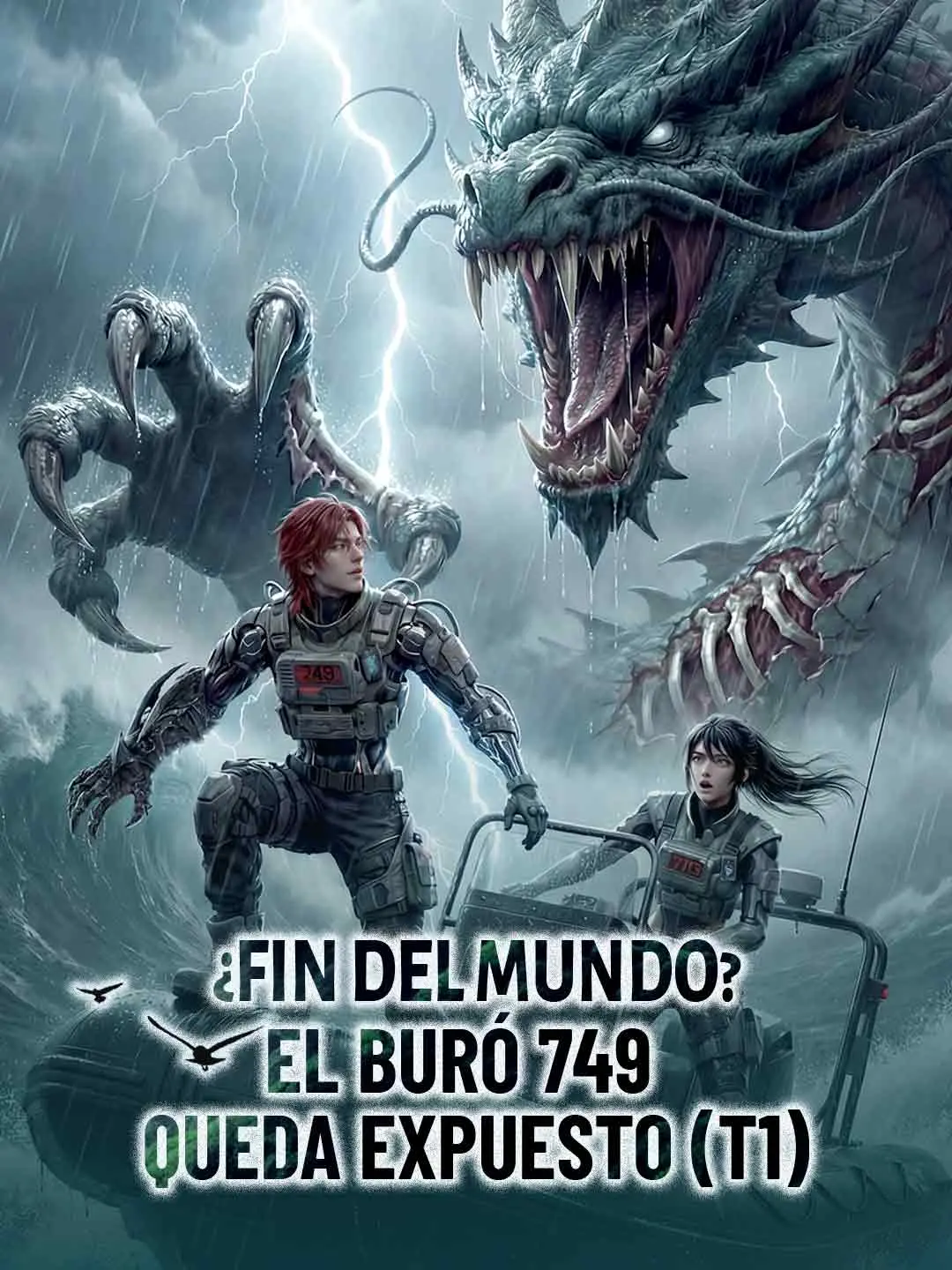 Portada de la miniserie ¿Fin del mundo? El Buró 749 queda expuesto (T1)