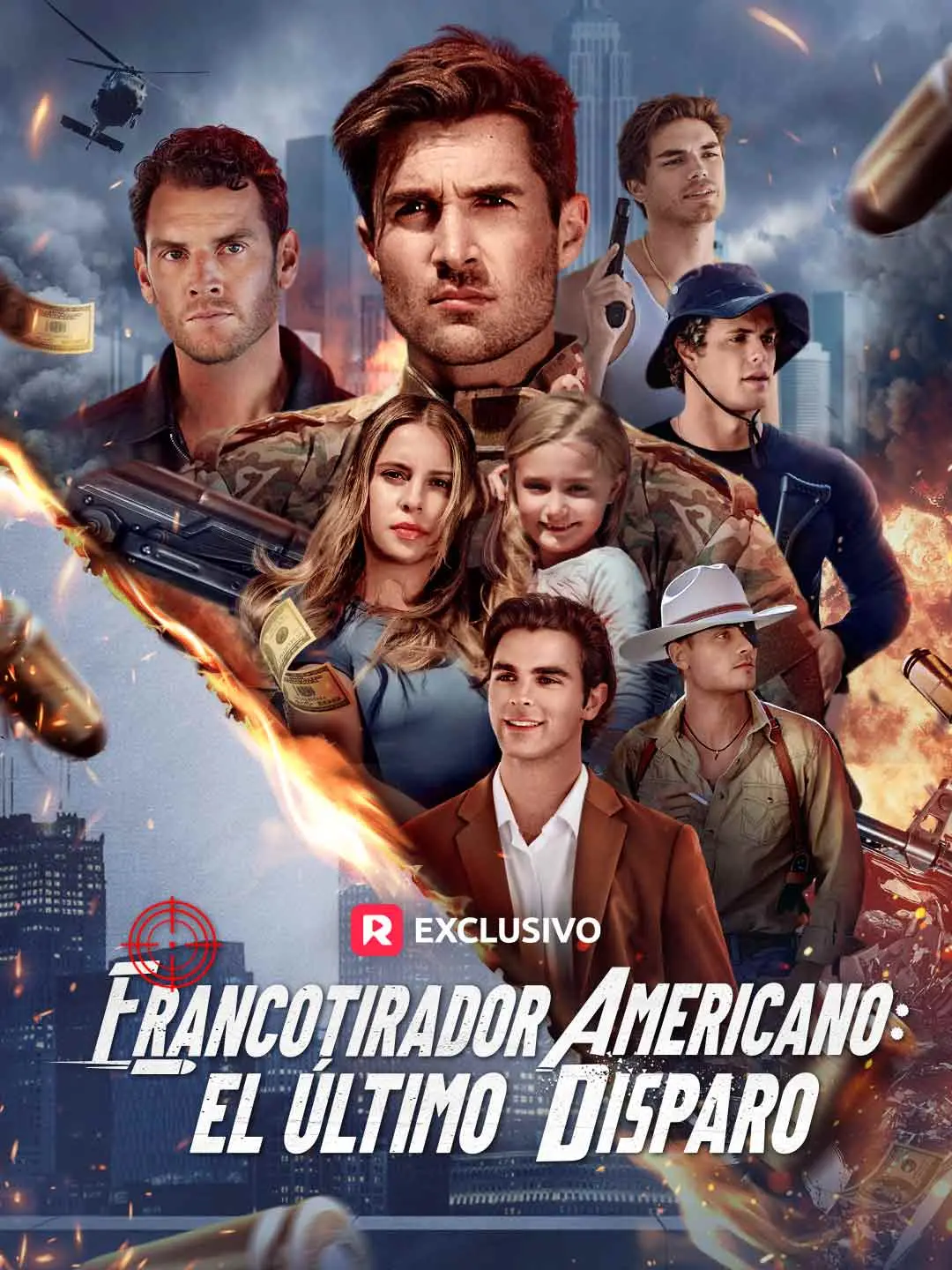 Portada de la miniserie Francotirador americano: el último disparo