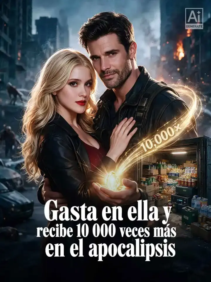 Portada de la miniserie Gasta en ella y recibe 10 000 veces más en el apocalipsis