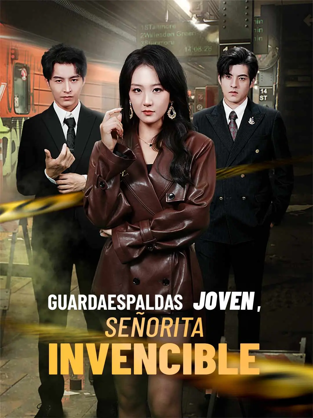 Portada de la miniserie Guardaespaldas joven, señorita invencible
