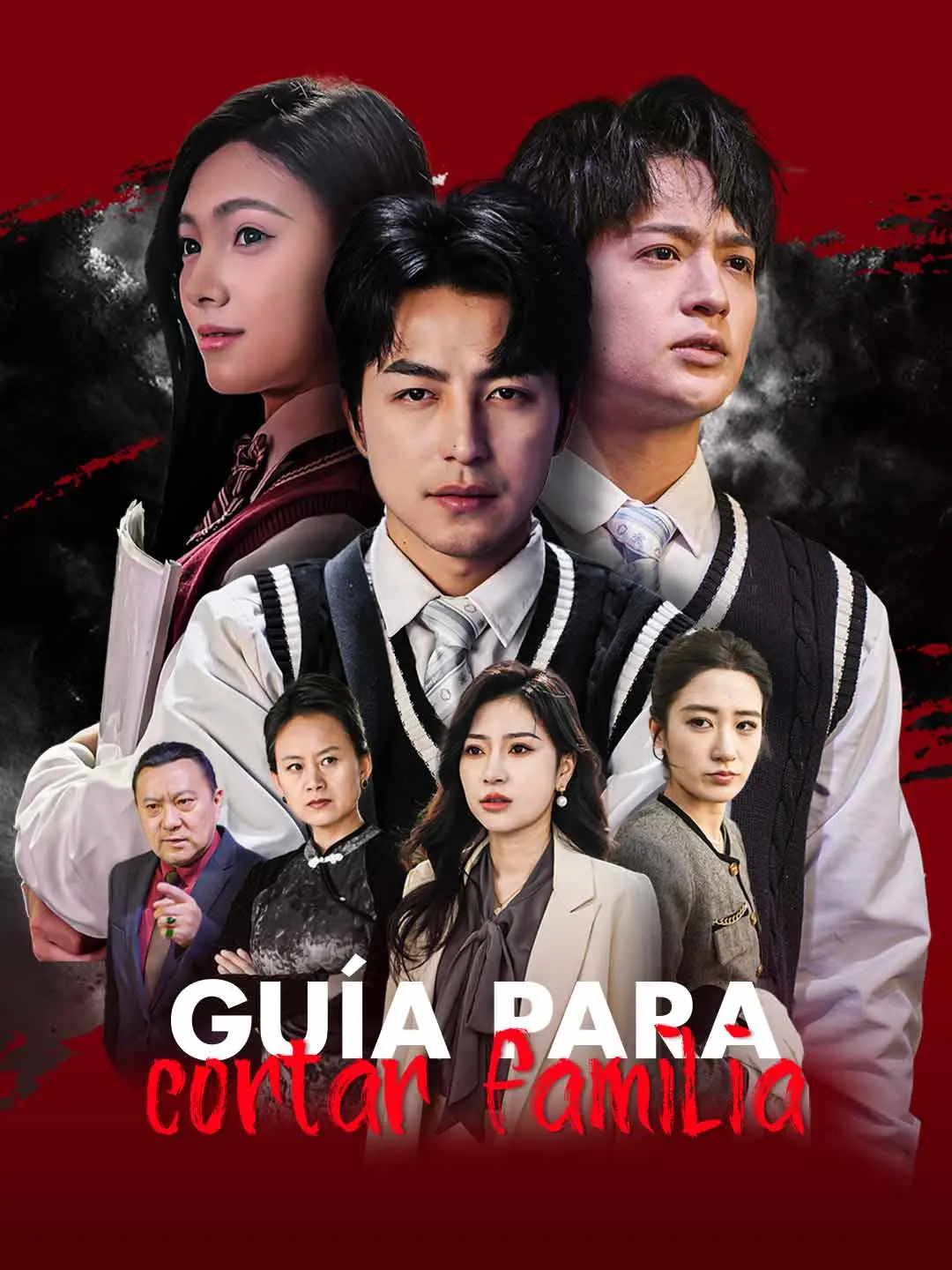 Portada de la miniserie Guía para cortar familia