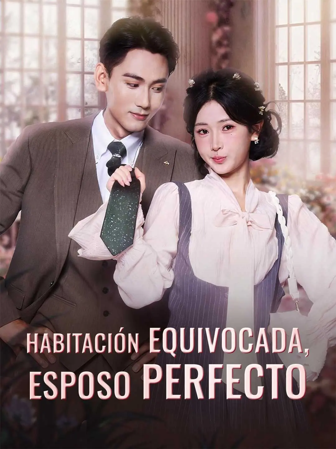 Portada de la miniserie Habitación equivocada, esposo perfecto