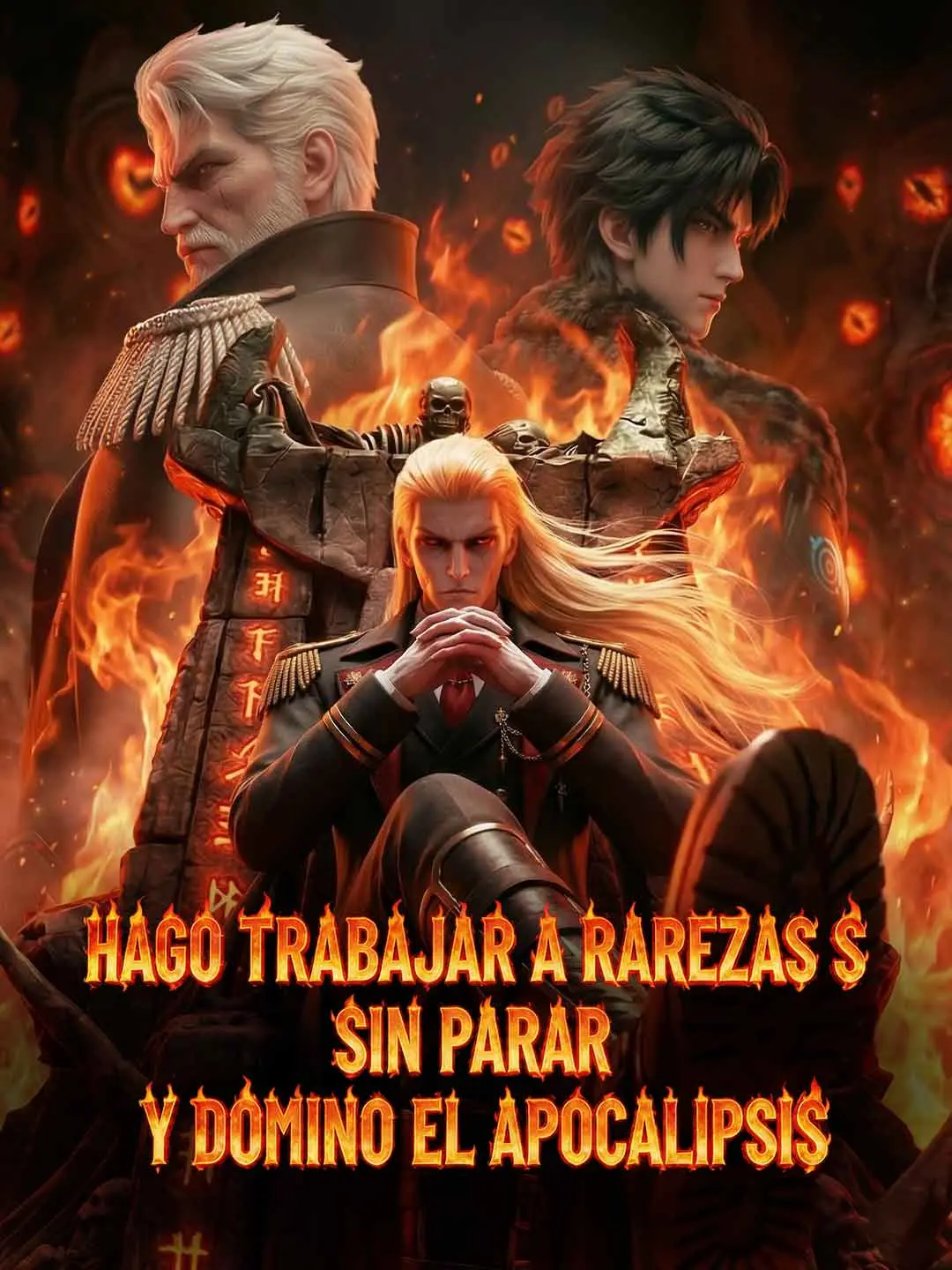 Portada de la miniserie Hago trabajar a rarezas S sin parar y domino el apocalipsis
