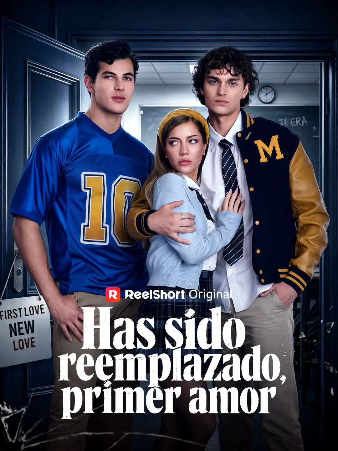 Portada de la miniserie Has sido reemplazado, primer amor