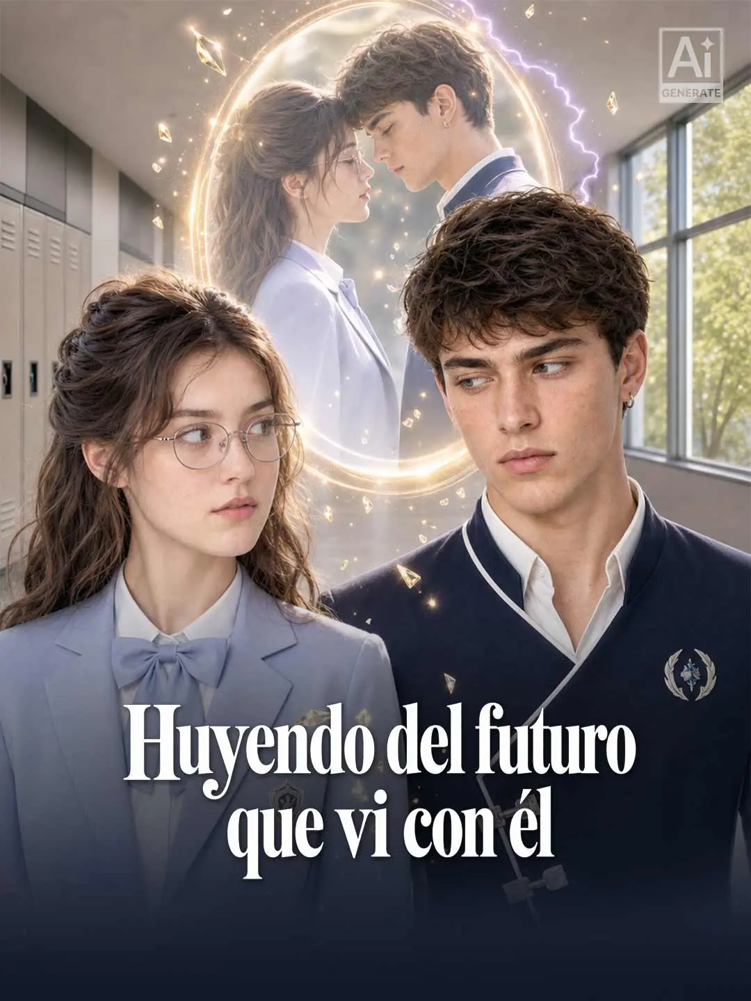 Portada de la miniserie Huyendo del futuro que vi con él