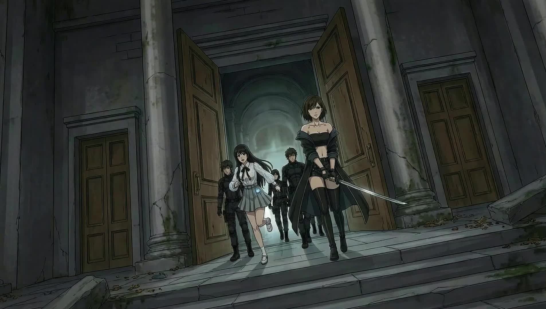 Episodio 10 de Isekai de terror: dos gemelas espectro llaman a mi puerta
