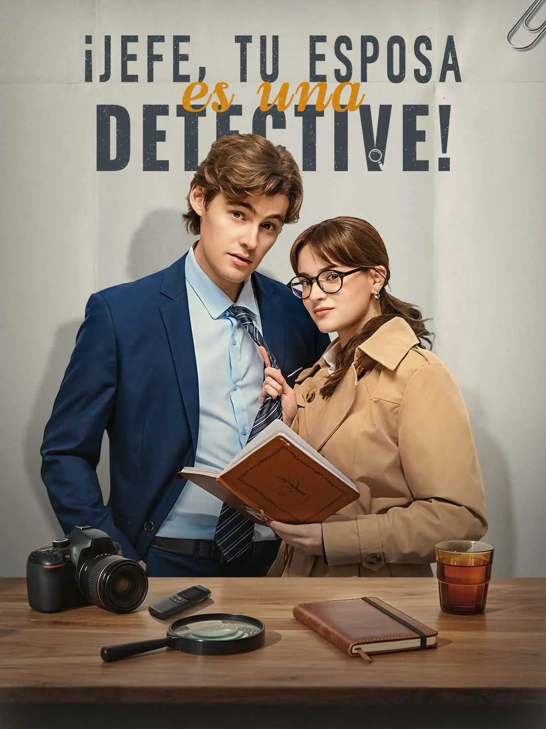 Portada de la miniserie ¡Jefe, tu esposa es una detective!