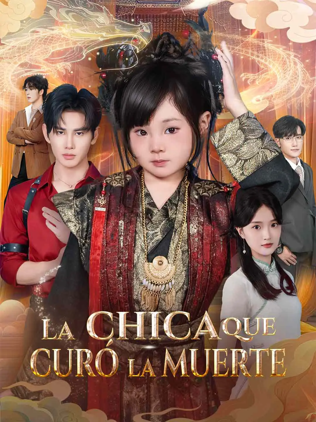 Portada de la miniserie La chica que curó la muerte