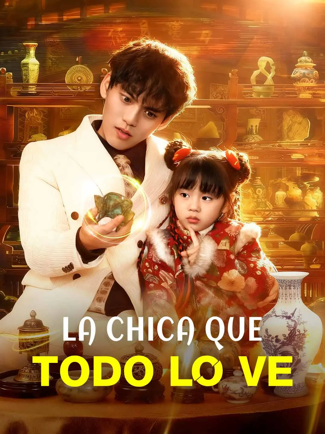 Portada de la miniserie La chica que todo lo ve