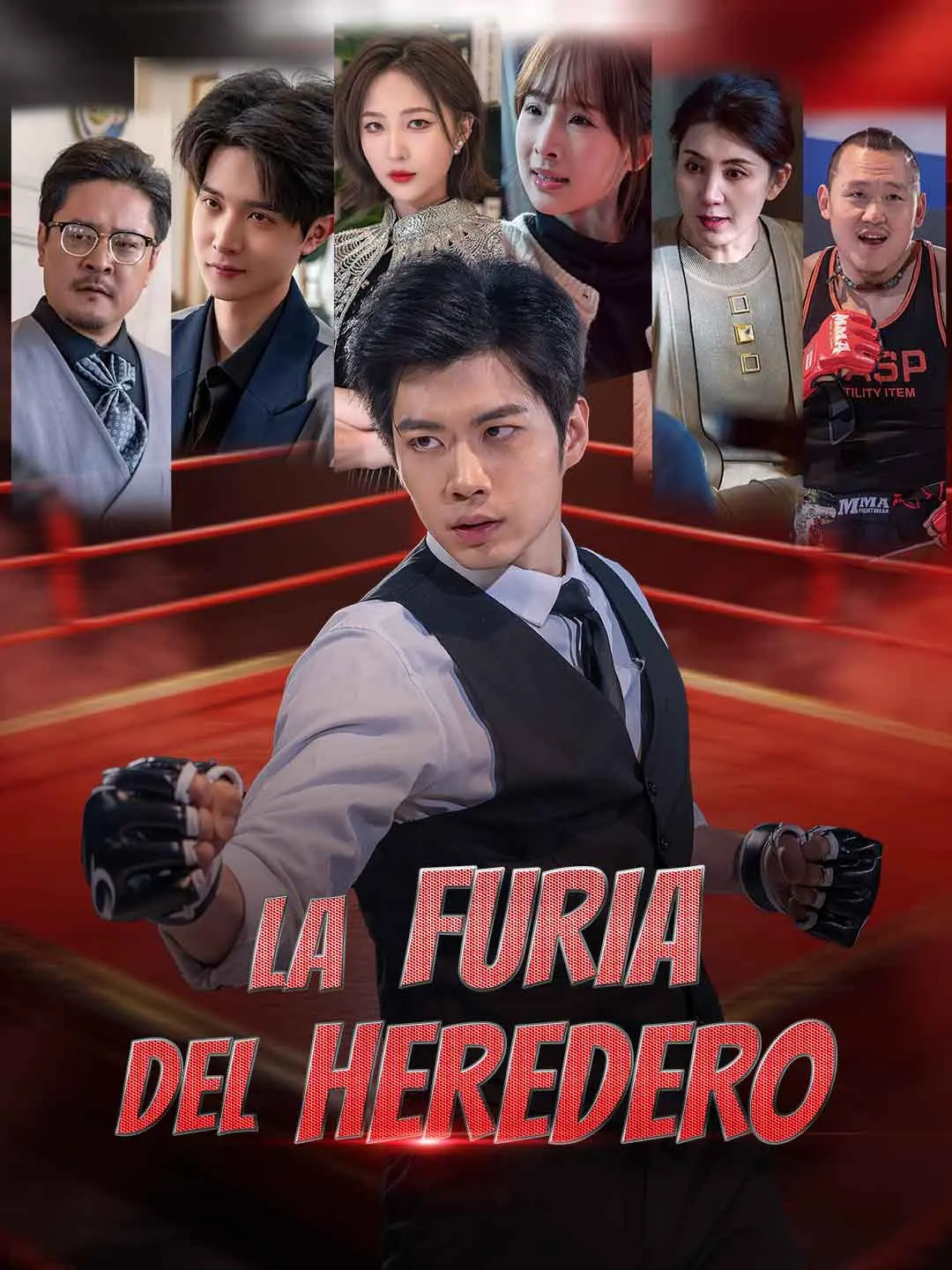 Portada de la miniserie La furia del heredero