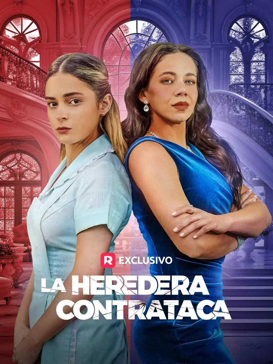 Capa da minissérie La Heredera Contrataca